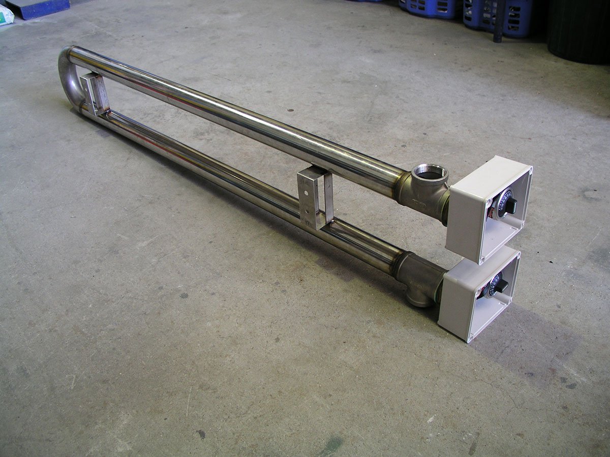 Inline-heater